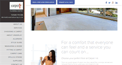 Desktop Screenshot of carpet1stflooring.co.uk